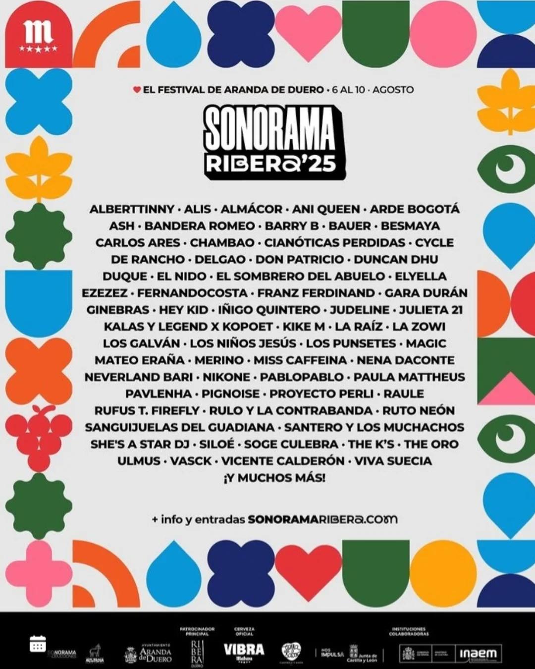 Nos vamos a Sonorama 2025